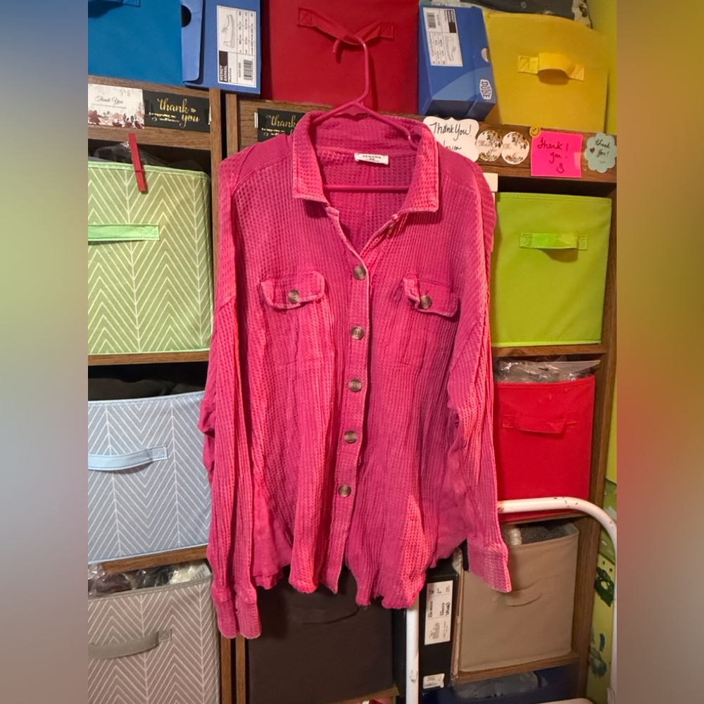 Zenana Outfitters Pink Jacket - Picture 9 of 16